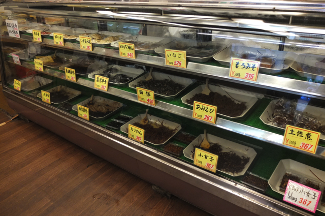 次郎長屋清水店佃煮ケース