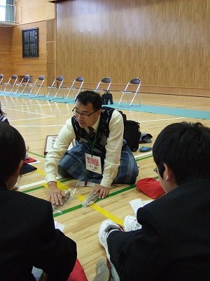 清水区第一中学校でお仕事紹介