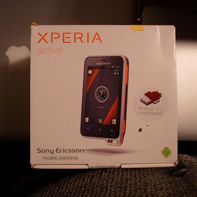 Sony Ericsson XPERIA active 購入