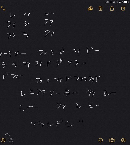 ナベサタさんの「花は咲く」が素晴らしく、吹奏楽ヴァージョンから耳コピしてコラボしてみました^ ^。