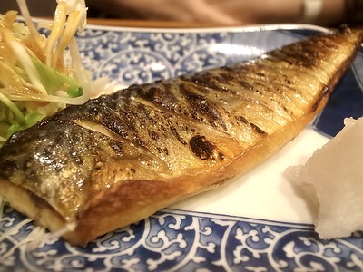 静岡市七間町のこはくさんで鯖祭りでした