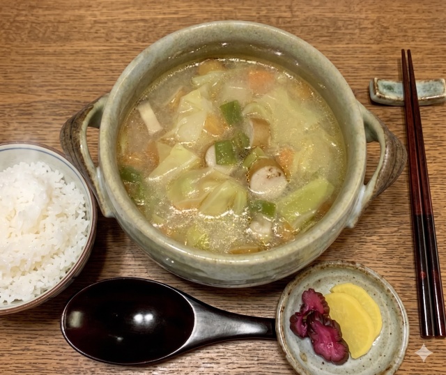 麦味噌ポタージュ